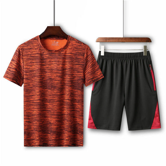 Conjunto de Camiseta e Shorts Esportivos